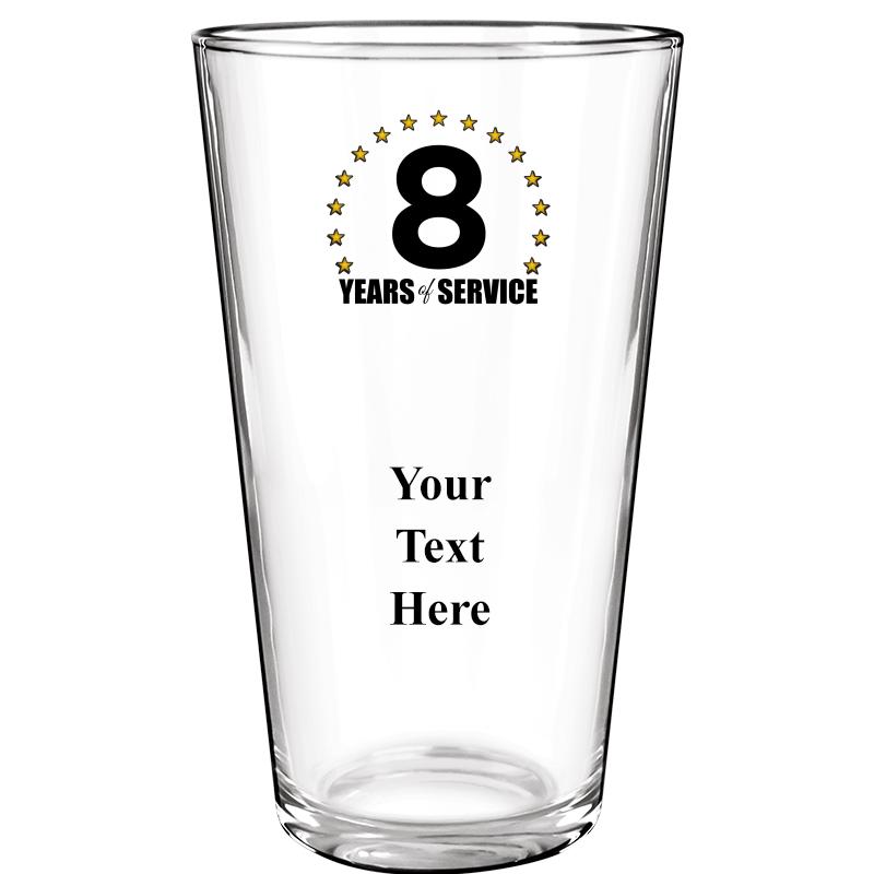16OZ COLOR BEER GLASS
