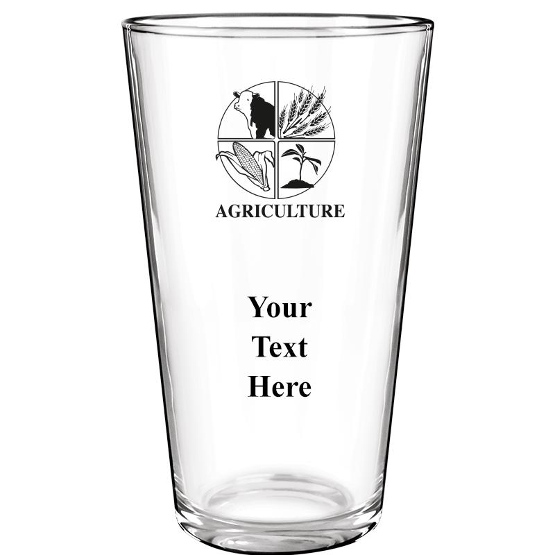 16OZ COLOR BEER GLASS