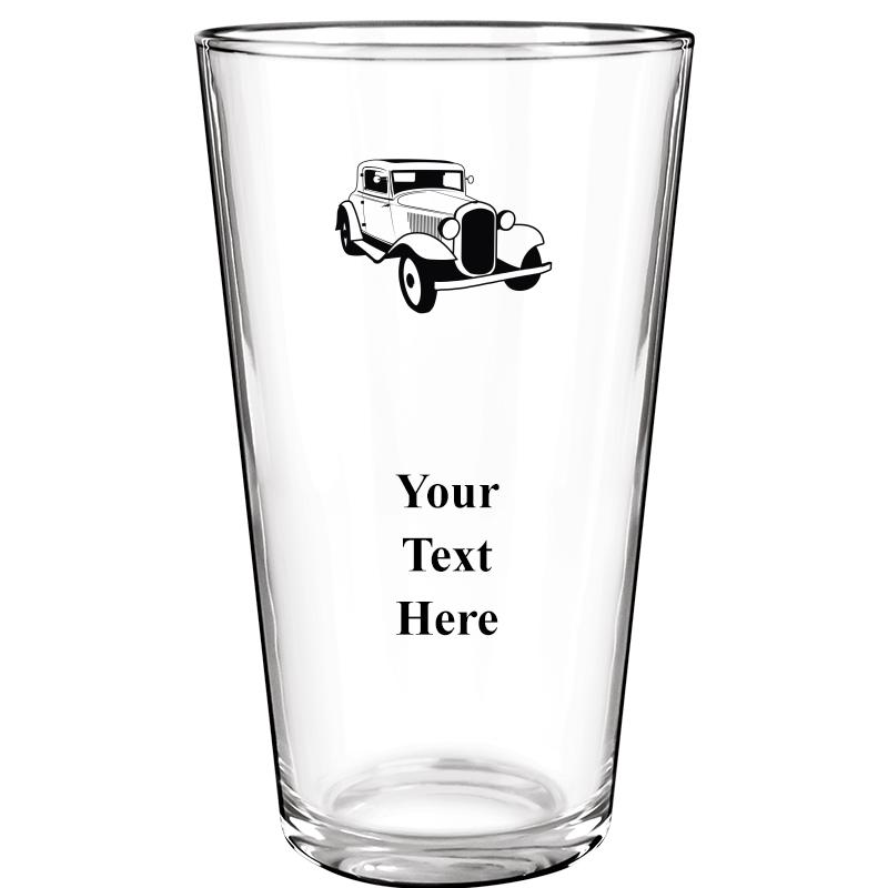 16OZ COLOR BEER GLASS