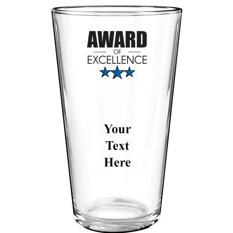 16OZ COLOR BEER GLASS