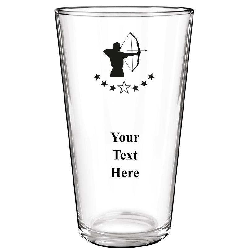 16OZ COLOR BEER GLASS