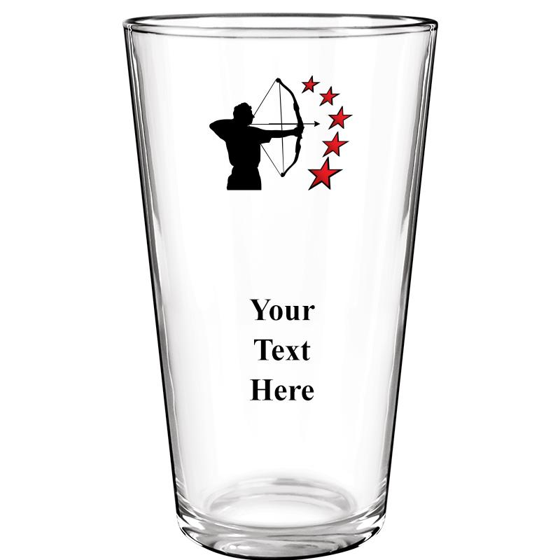 16OZ COLOR BEER GLASS