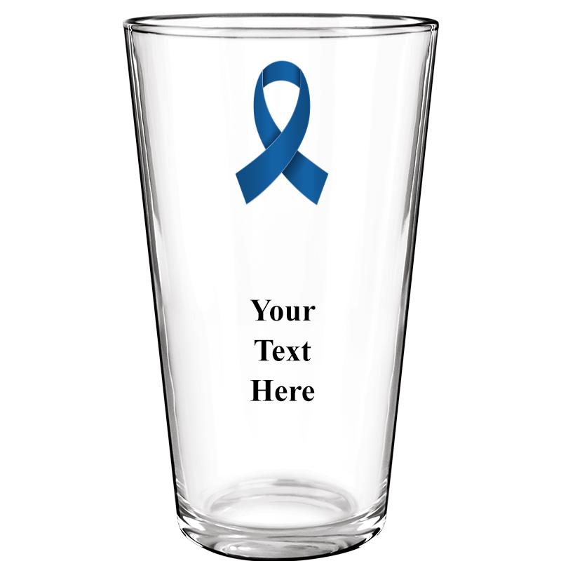 16OZ COLOR BEER GLASS