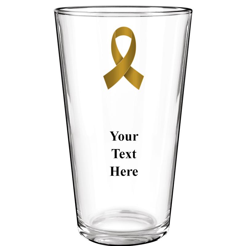 16OZ COLOR BEER GLASS