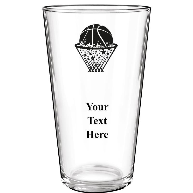 16OZ COLOR BEER GLASS