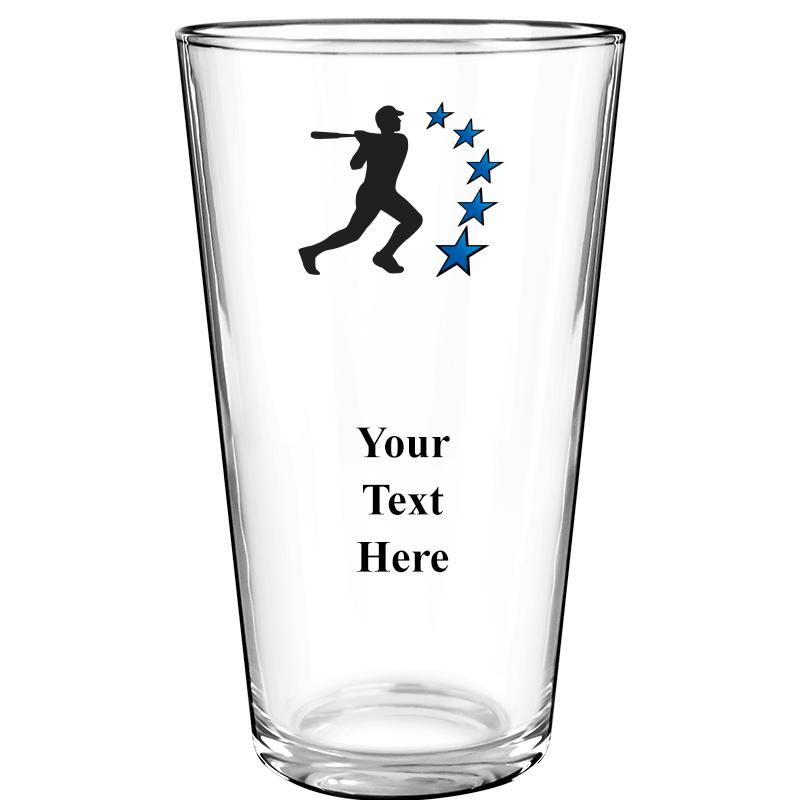 16OZ COLOR BEER GLASS