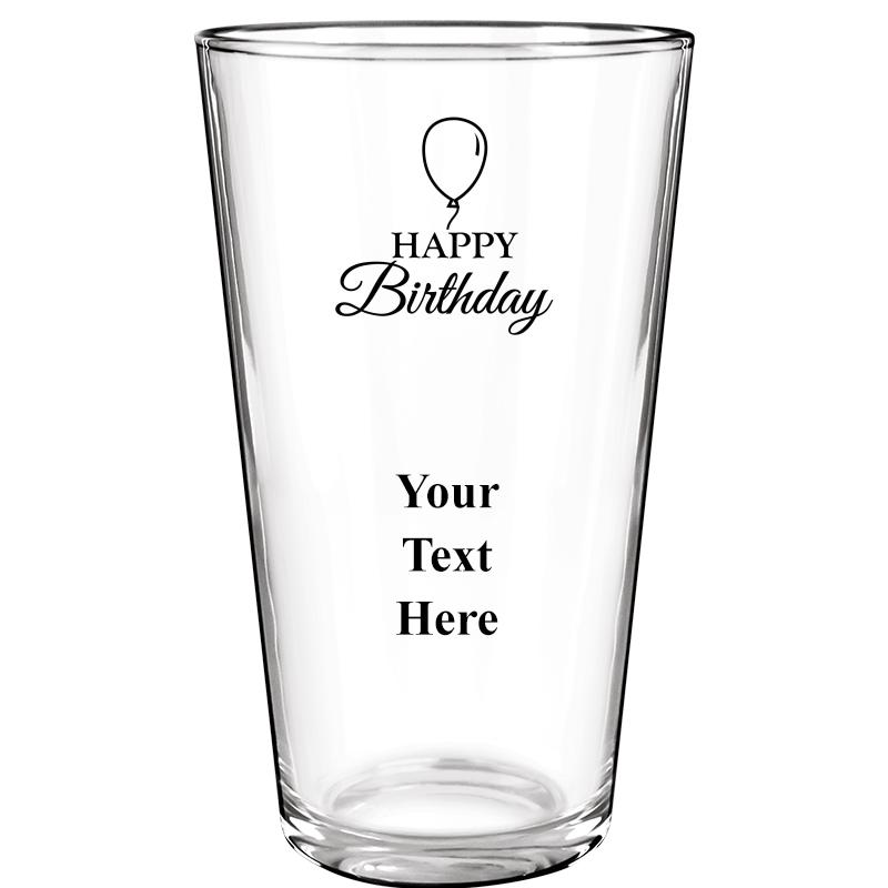 16OZ COLOR BEER GLASS