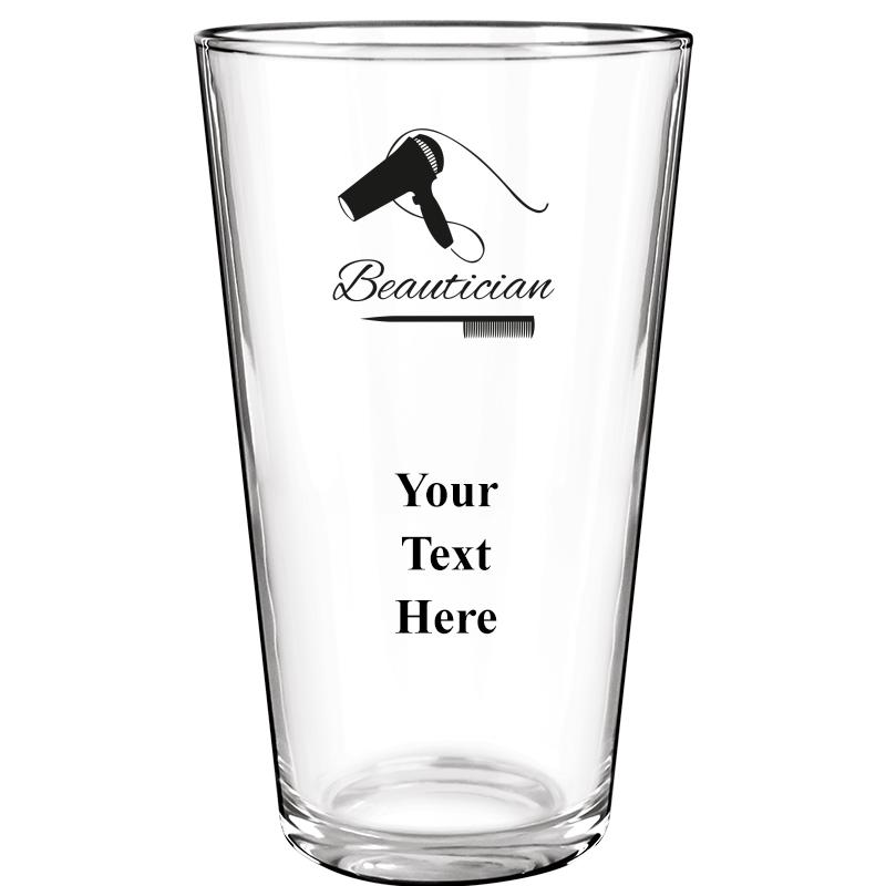 16OZ COLOR BEER GLASS