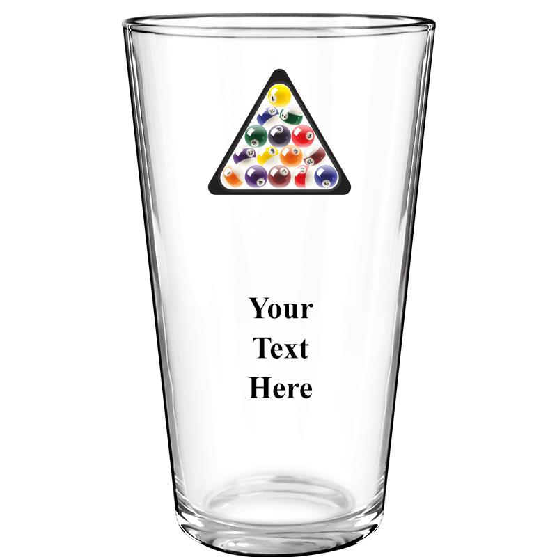 16OZ COLOR BEER GLASS
