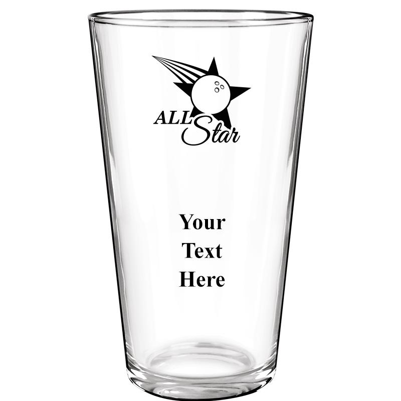 16OZ COLOR BEER GLASS