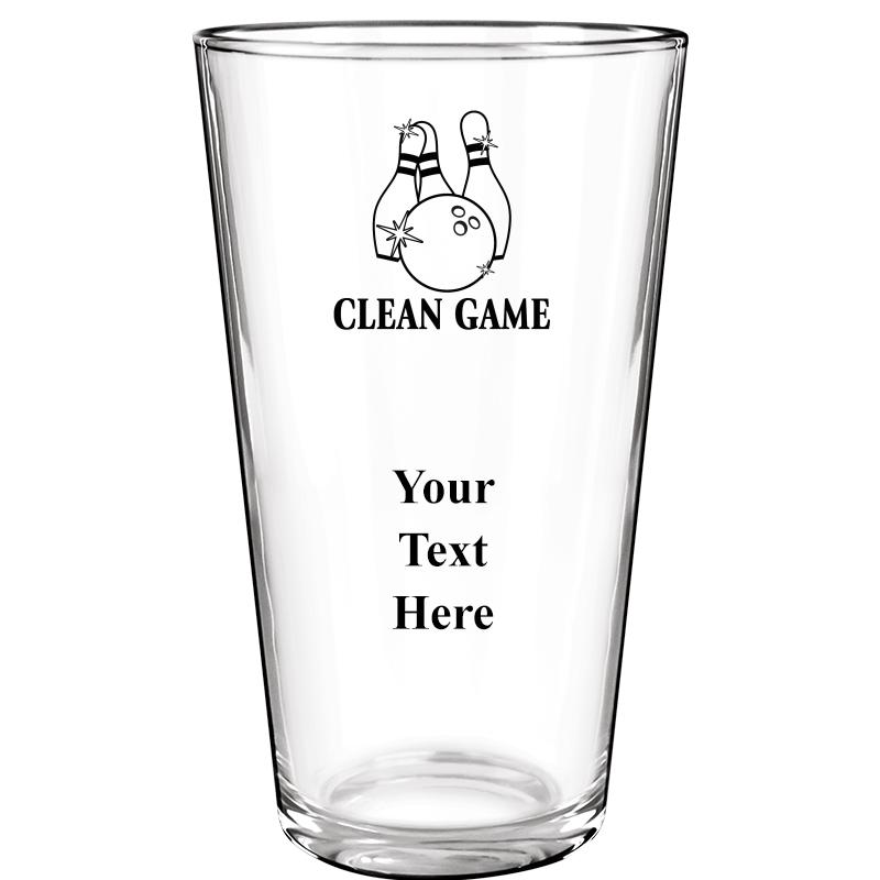 16OZ COLOR BEER GLASS