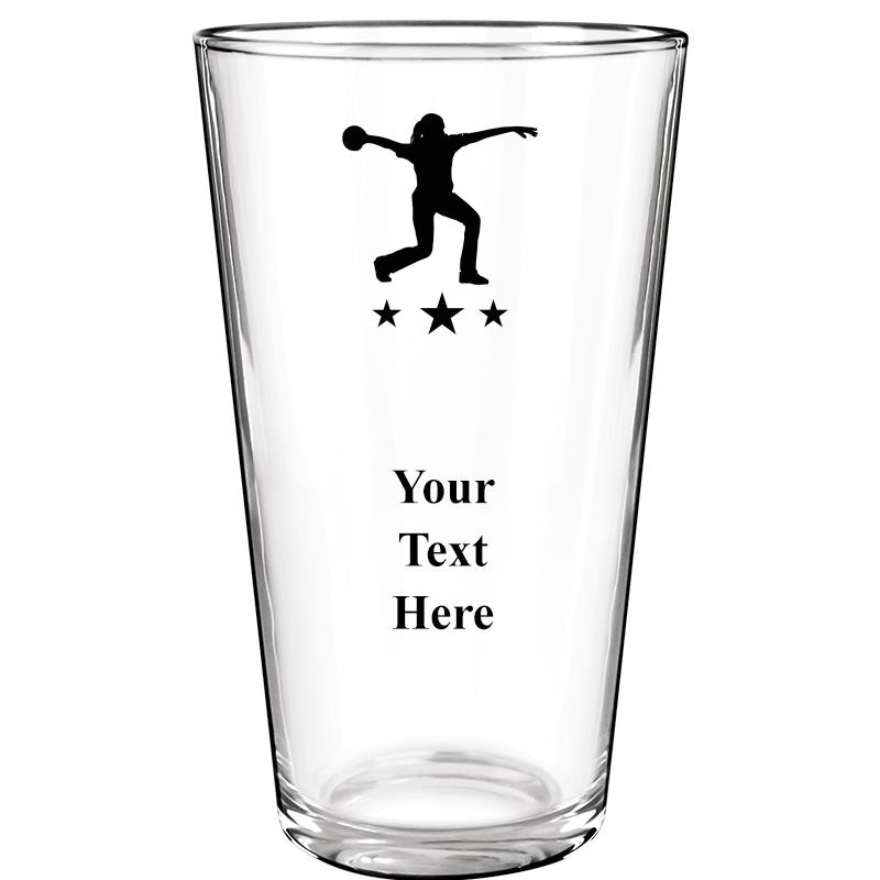 16OZ COLOR BEER GLASS