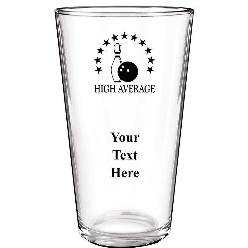 16OZ COLOR BEER GLASS
