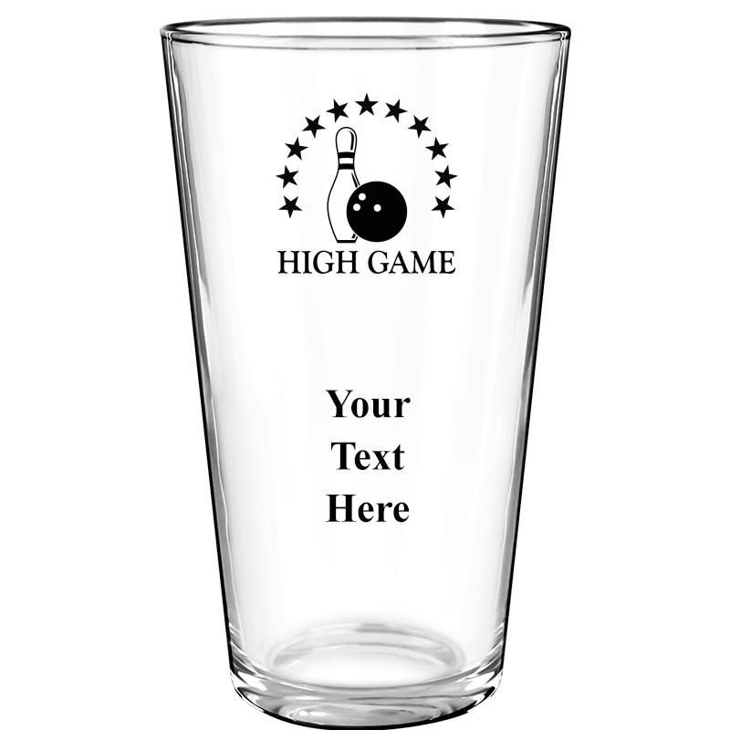 16OZ COLOR BEER GLASS