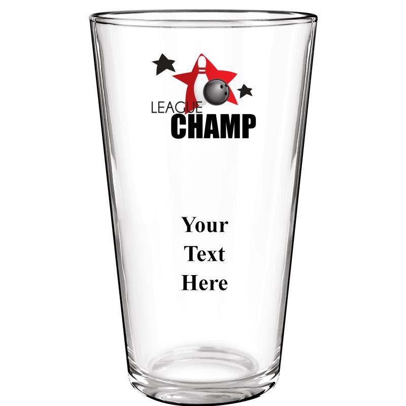 16OZ COLOR BEER GLASS
