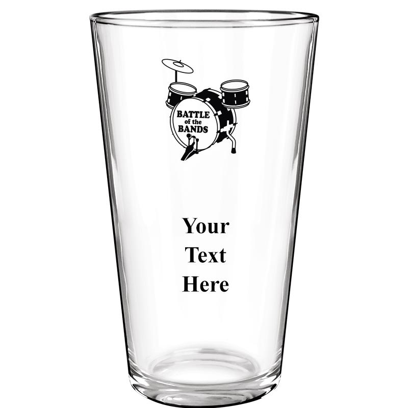 16OZ COLOR BEER GLASS