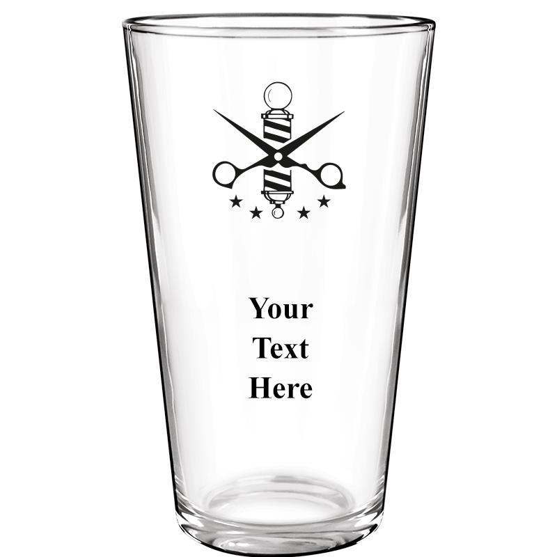 16OZ COLOR BEER GLASS