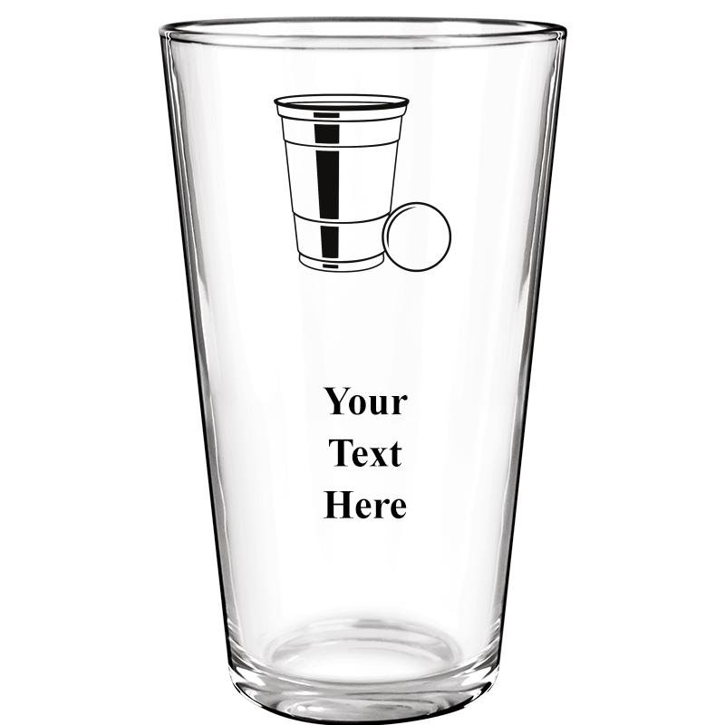 16OZ COLOR BEER GLASS