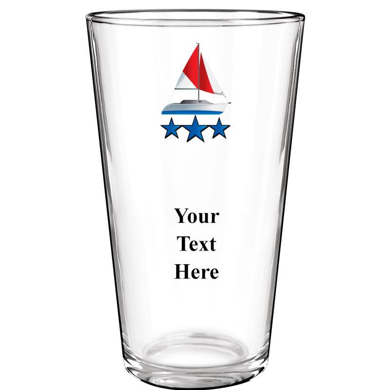 16OZ COLOR BEER GLASS