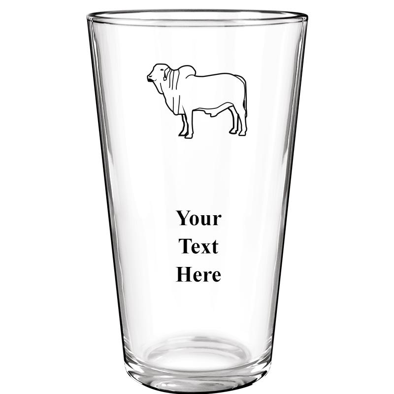16OZ COLOR BEER GLASS