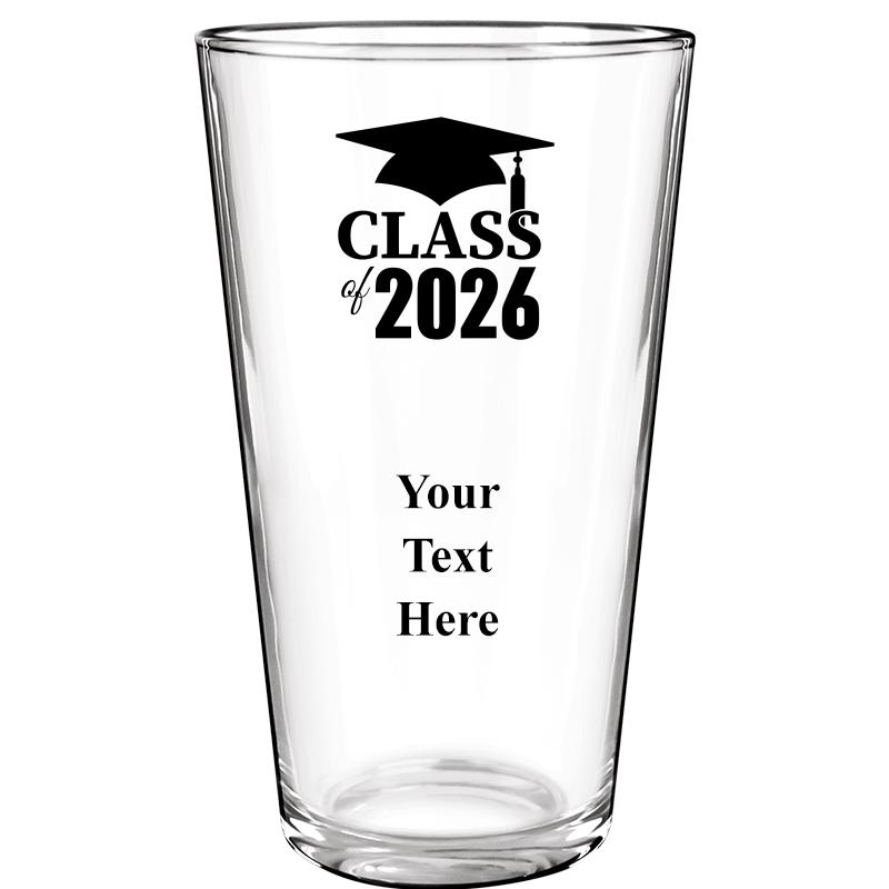 16OZ COLOR BEER GLASS