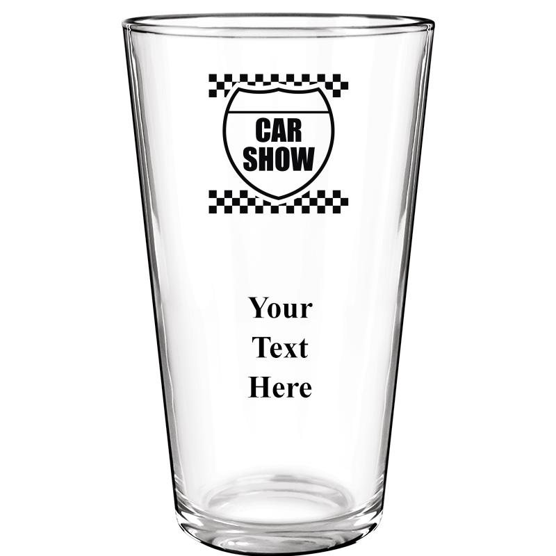 16OZ COLOR BEER GLASS