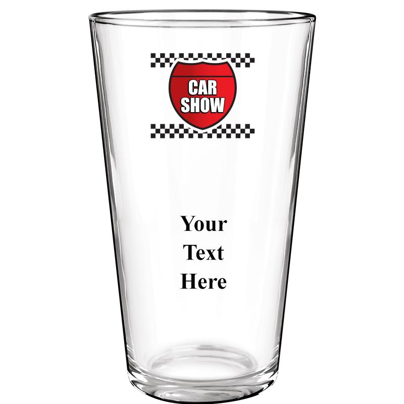 16OZ COLOR BEER GLASS