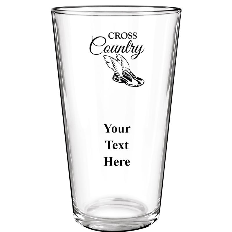16OZ COLOR BEER GLASS