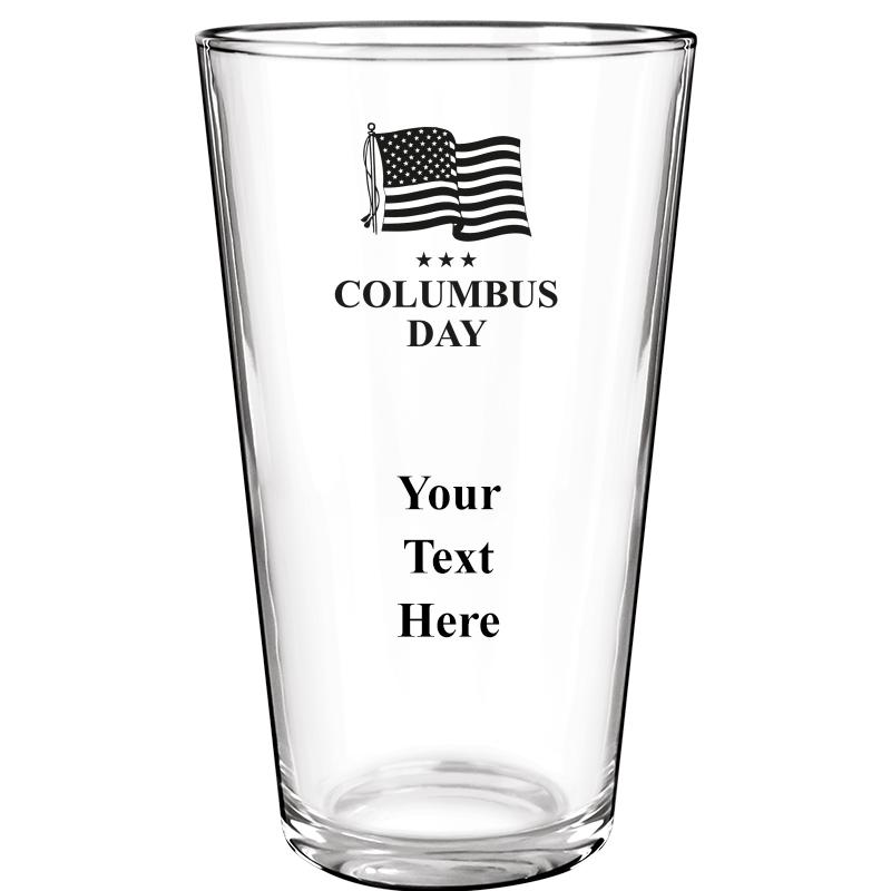 16OZ COLOR BEER GLASS