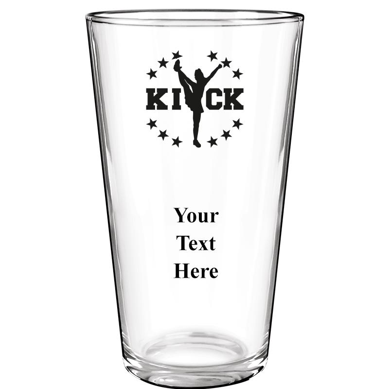 16OZ COLOR BEER GLASS