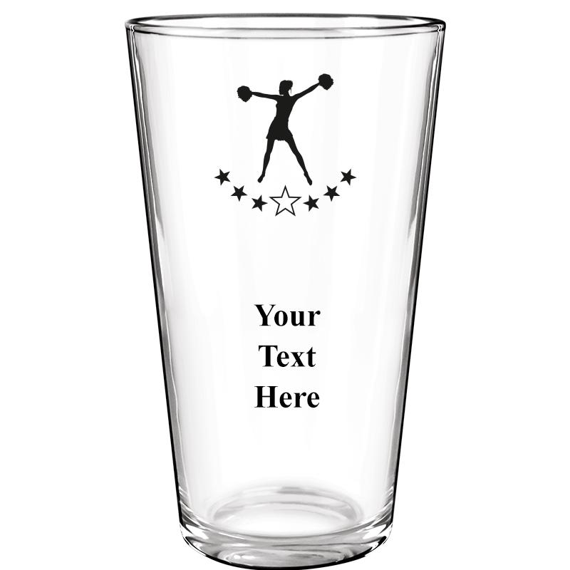 16OZ COLOR BEER GLASS