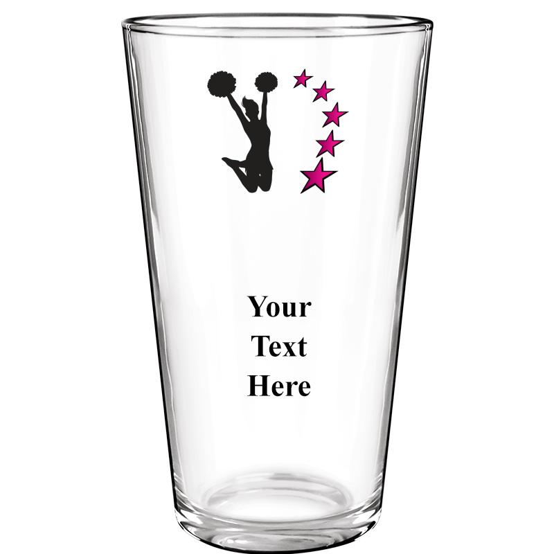 16OZ COLOR BEER GLASS