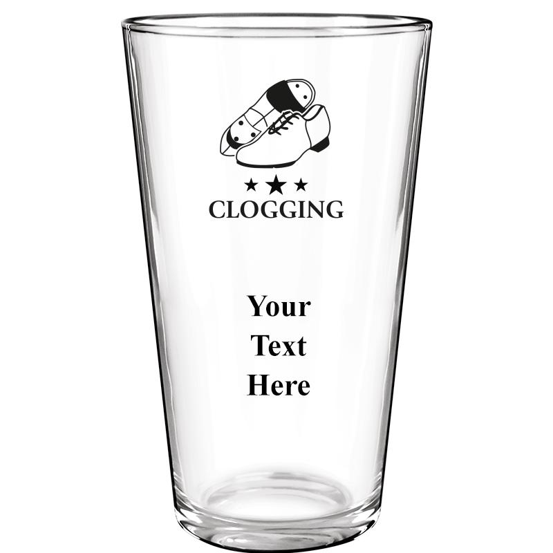 16OZ COLOR BEER GLASS