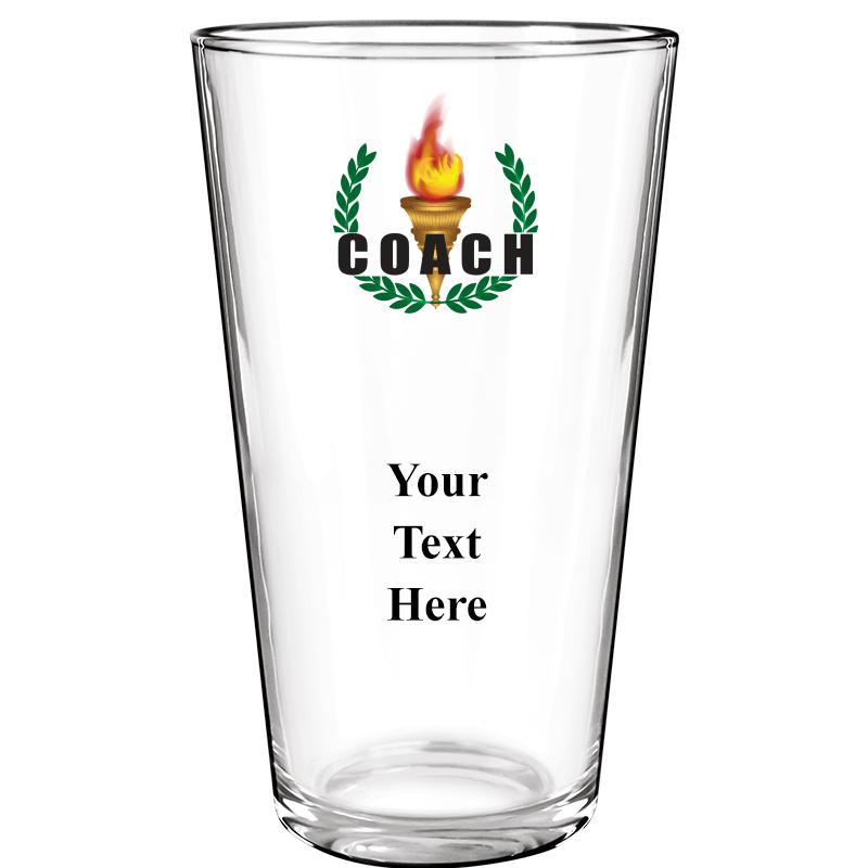 16OZ COLOR BEER GLASS