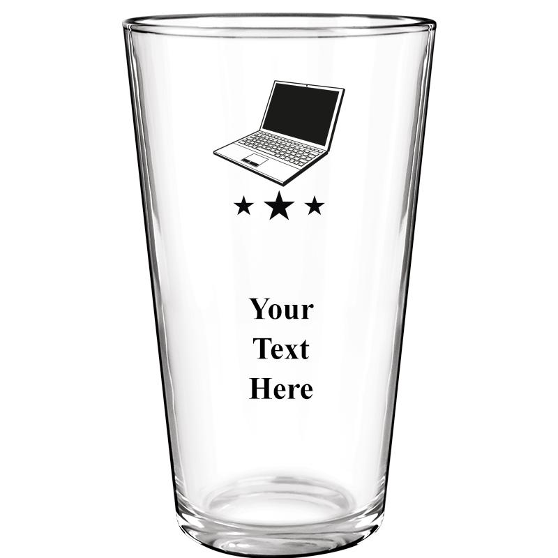 16OZ COLOR BEER GLASS