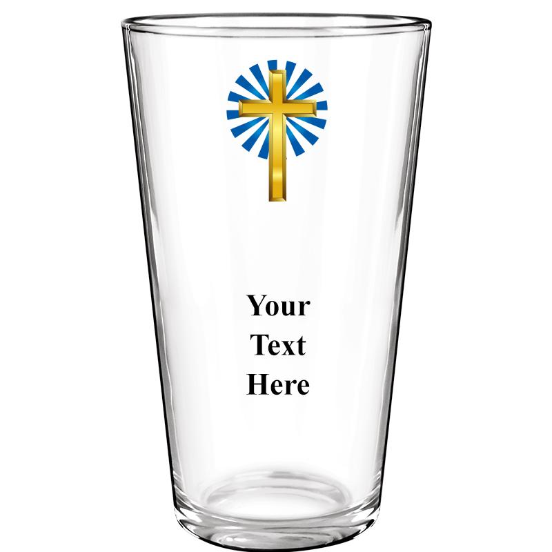 16OZ COLOR BEER GLASS