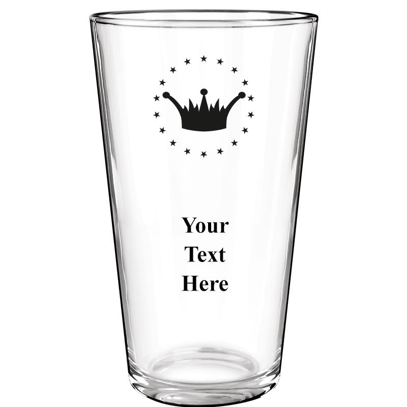 16OZ COLOR BEER GLASS