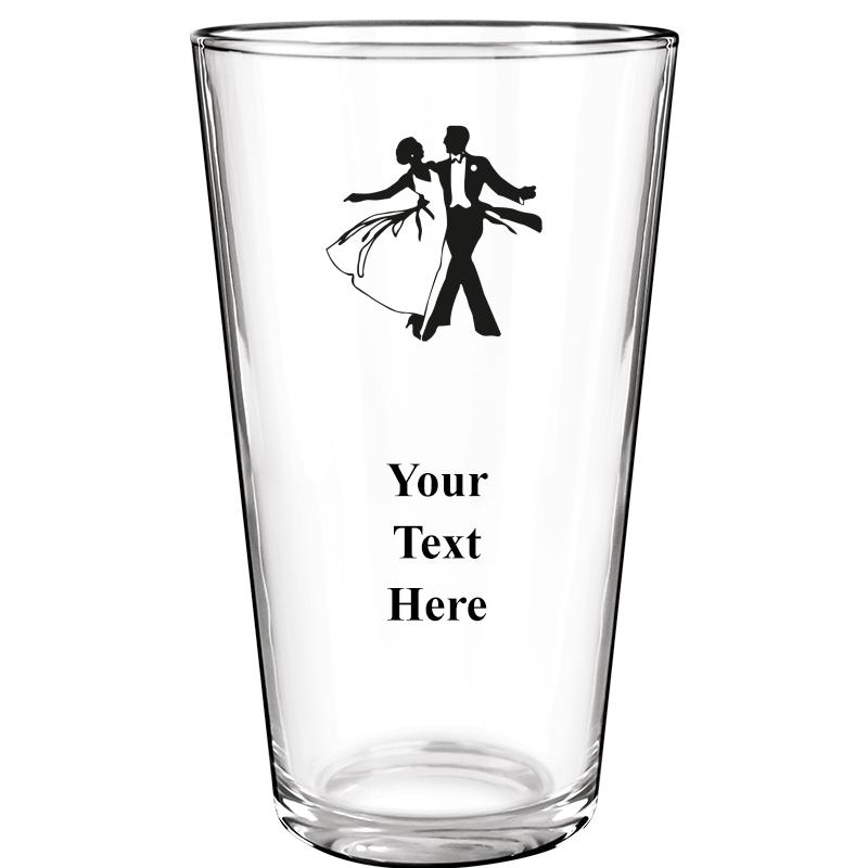16OZ COLOR BEER GLASS