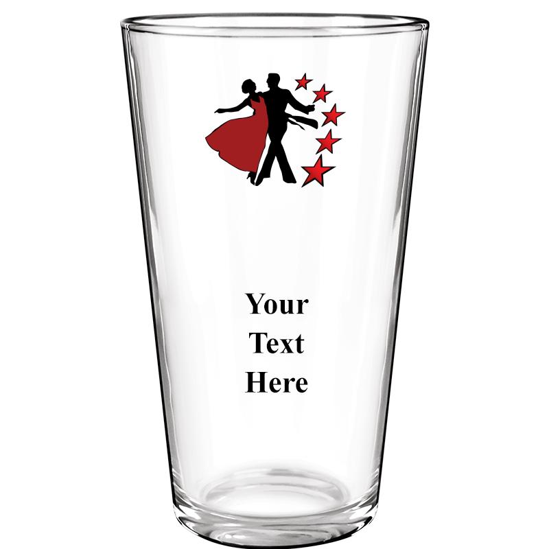 16OZ COLOR BEER GLASS