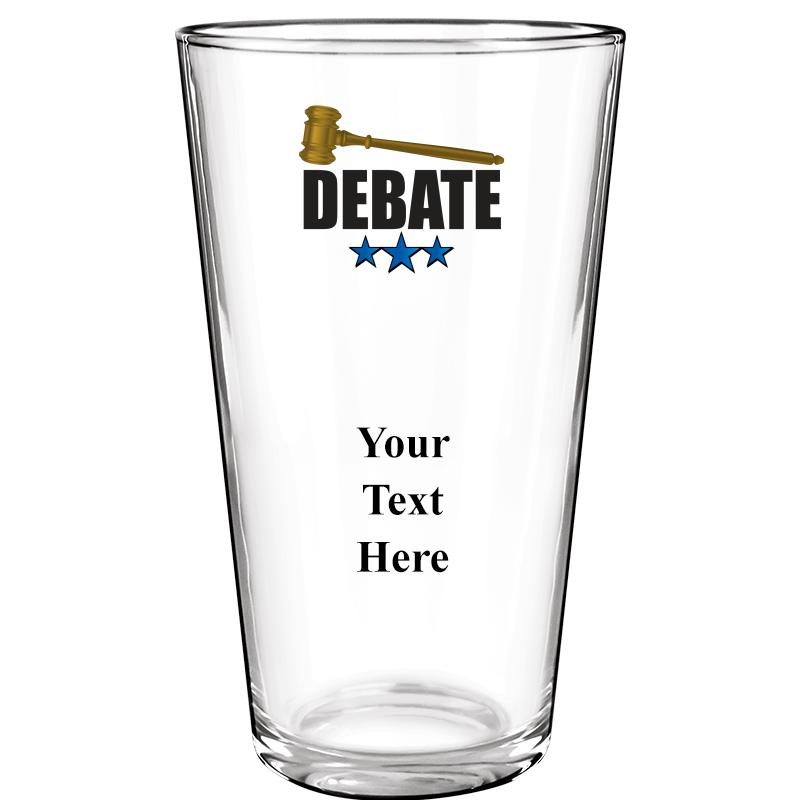 16OZ COLOR BEER GLASS