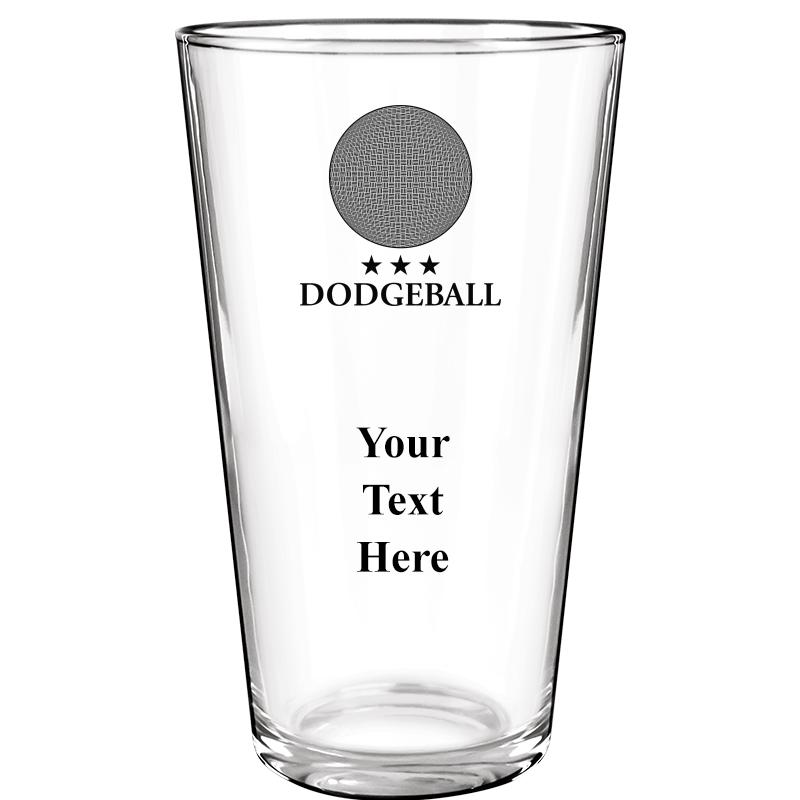 16OZ COLOR BEER GLASS
