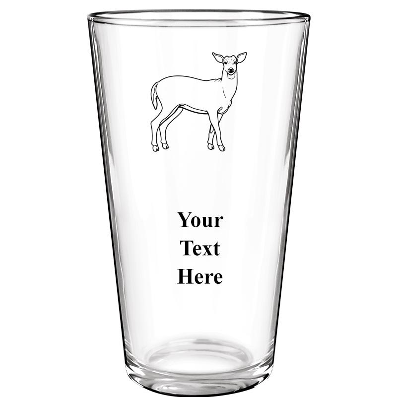 16OZ COLOR BEER GLASS