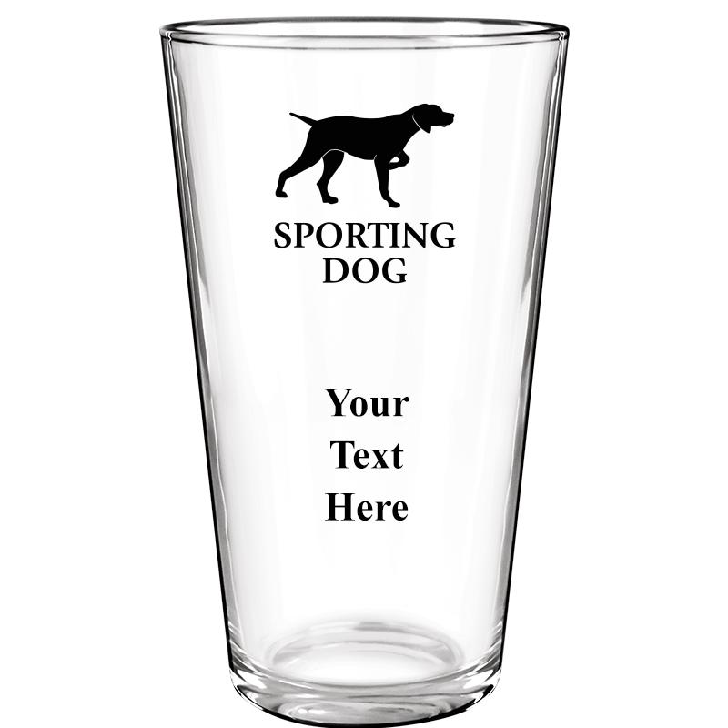 16OZ COLOR BEER GLASS