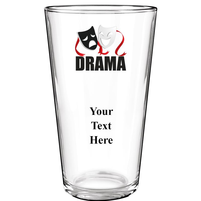 16OZ COLOR BEER GLASS