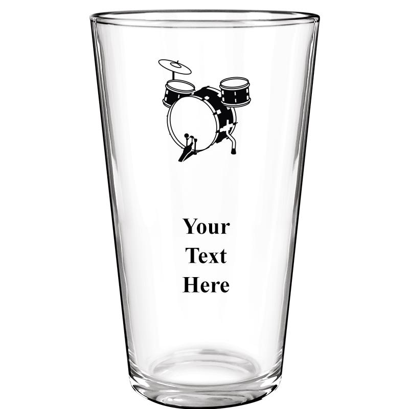 16OZ COLOR BEER GLASS