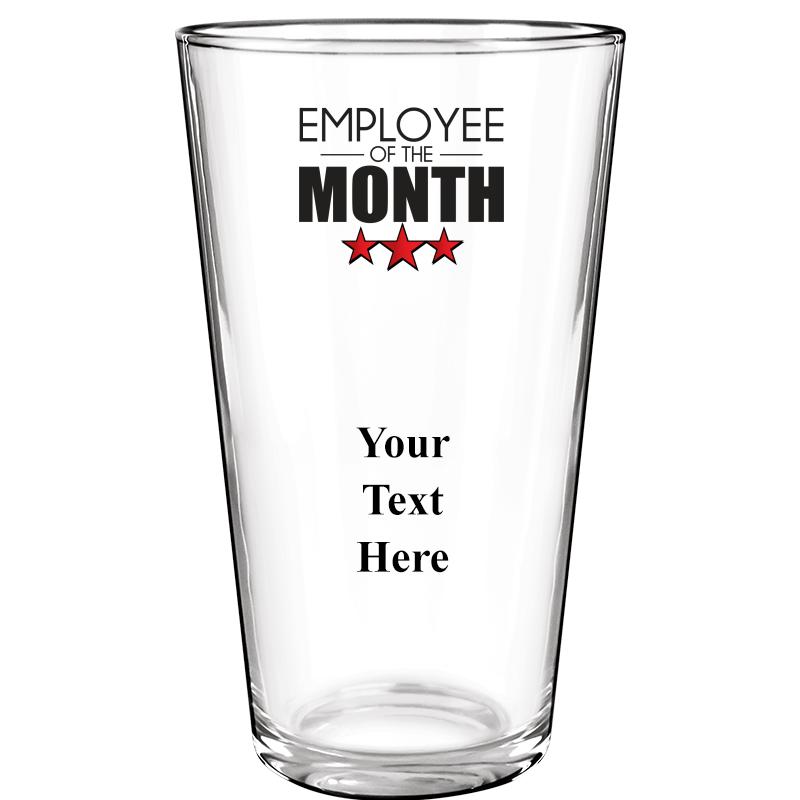 16OZ COLOR BEER GLASS