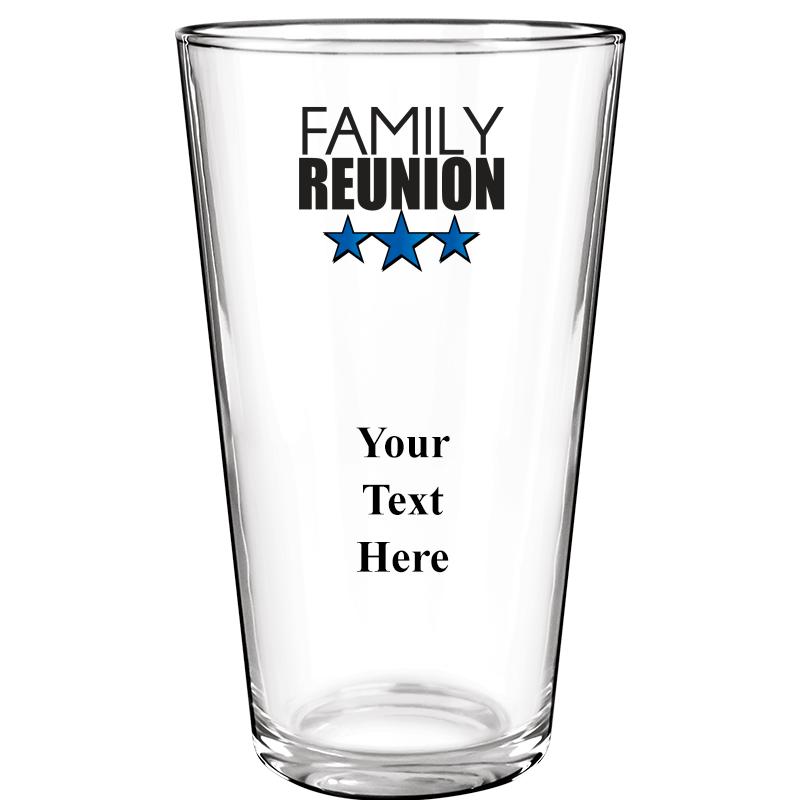 16OZ COLOR BEER GLASS