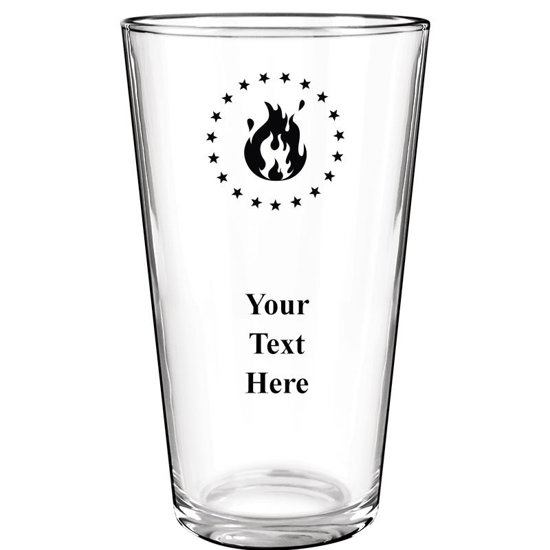 16OZ COLOR BEER GLASS