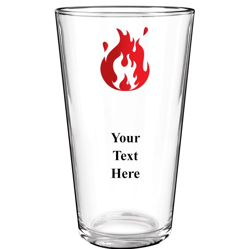 16OZ COLOR BEER GLASS