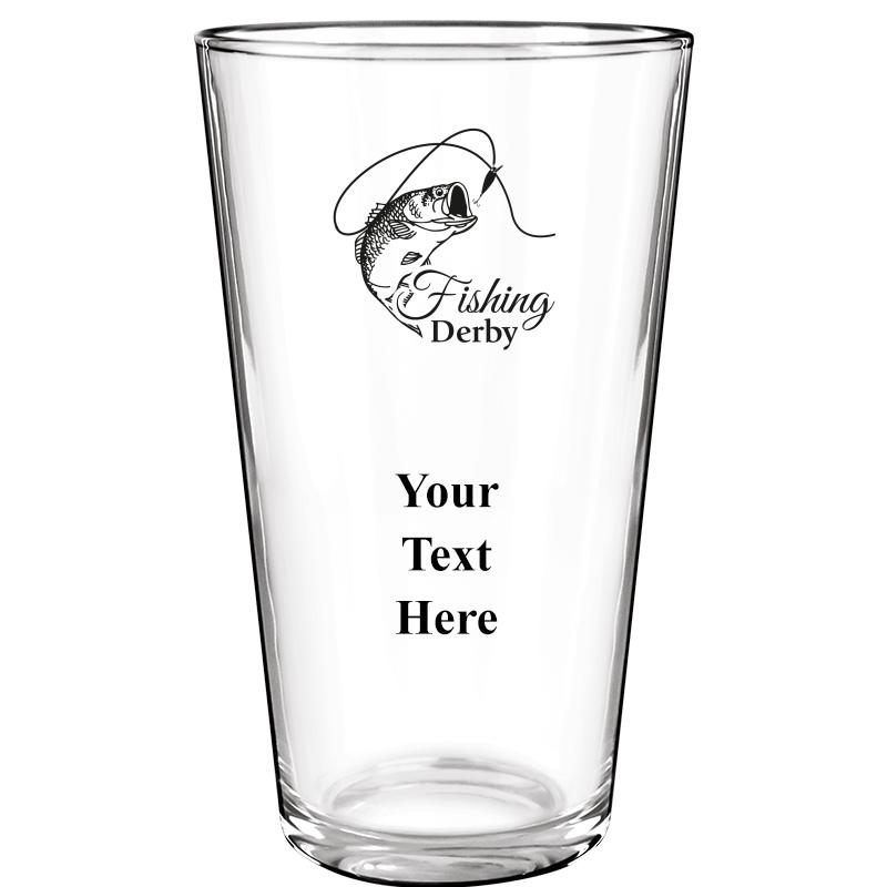 16OZ COLOR BEER GLASS